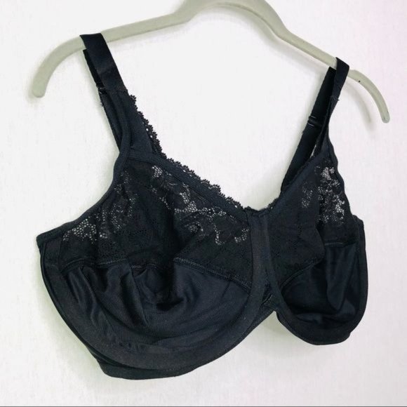 LilyetteTailored Minimizer Bra With Lace trim - Picture 8 of 11